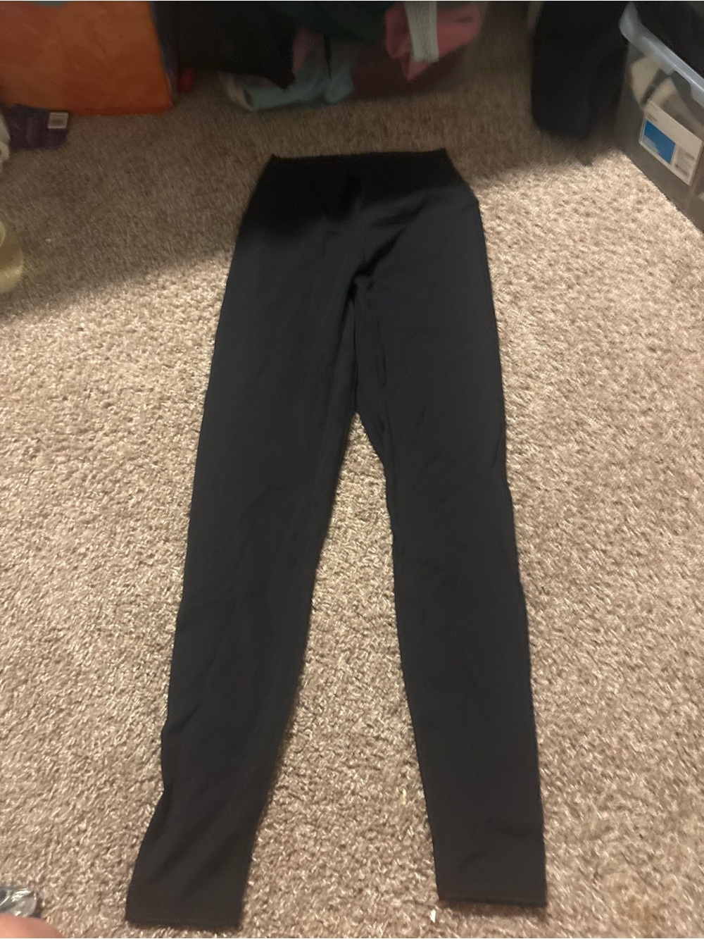 Black High-Waist Everyday Leggings